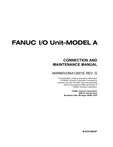 FANUC I/O Unit–MODEL A
