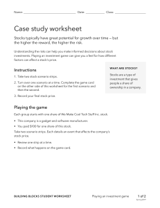 case study worksheet 