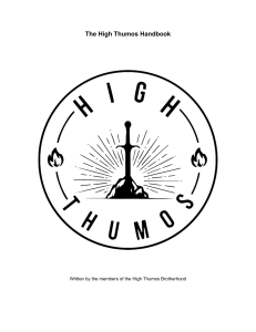 The High Thumos Handbook