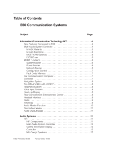 E60 Training Guide BMW technical