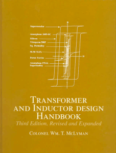 Transformer & Inductor Design Handbook