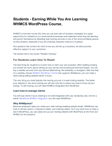 WHMCS web Developer course (1)