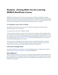 WHMCS web Developer course (2)