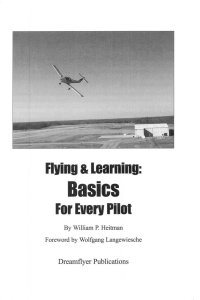 Flying and Learning - Basics for Every Pilot