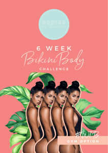 Copy of 6 Week Bikini Body Challenge