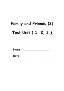 Test Unit (1,2,3)