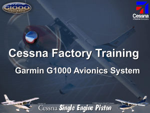 Cessna g1000 factory training