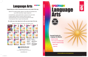 6 language arts