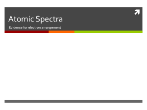 2.2  1  Atomic Spectra