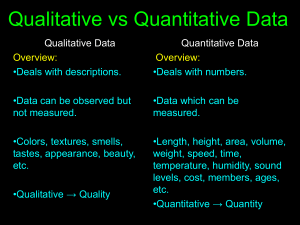 Qualitative vs Quantitative Data-1