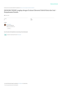 Ekonomi Teknik Judul DaftarIsi