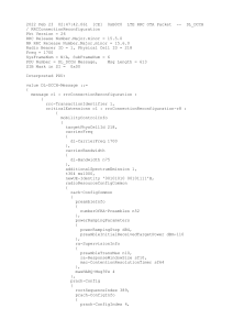 LTE RRC Connection Reconfiguration Log