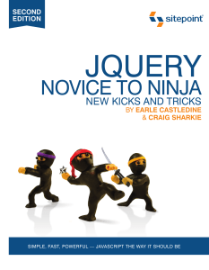 jQuery - Novice to Ninja
