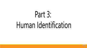 Topic 11-DNA Polymorphisms & human ID 2022 human id