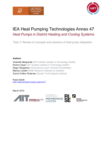 IEA Heat Pumping Technologies Annex 47