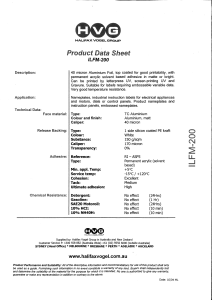 HVG ILFM-200 Aluminium Foil