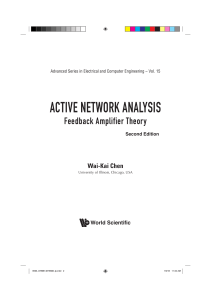 Active Network Analysis. Feedback Amplifier Theory (Wai-Kai Chen) (z-lib.org)