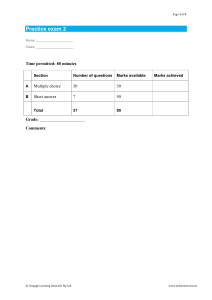 Biology Practice Exam: Receptors, Hormones, Immunity