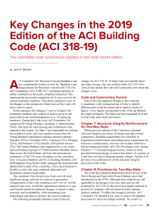 ACI 318-19 Key Changes Summary