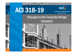 ACI 318-19 Presentation W. Poston