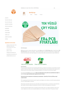 FR4 PCB Fiyatları, FR4 Nedir FR4 Plaket Fiyatları