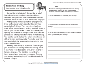 Gr2 Wk32 Revise Your Writing