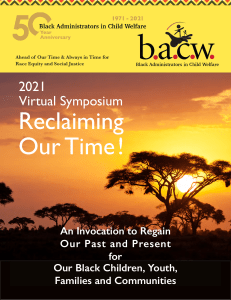 Regaining Our Time BACW Symposium Program 2021