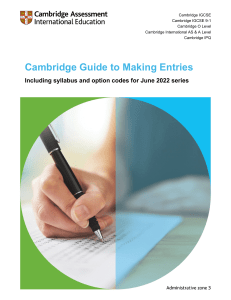 zone 3 guide to making entries - june 2022