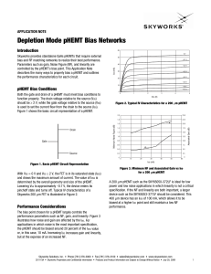 depletion-mode-phemt-bias-networks