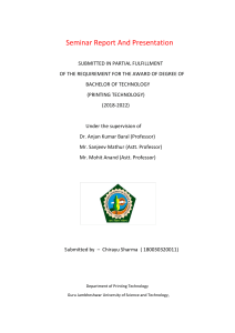 Seminar Report And Presentation