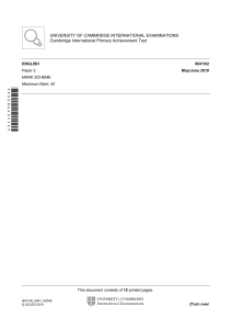 Primary-Checkpoint-English-0841-June-2010-Paper-2-MS