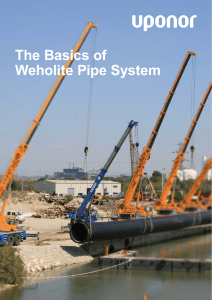 The Basics of Weholite Pipe System