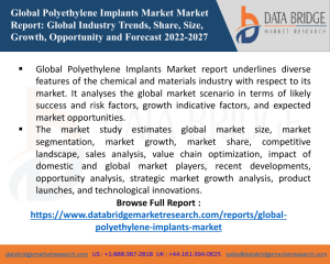 Global Polyethylene Implants Market