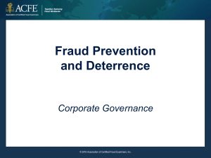 Fraud Prevention and Deterrence 2