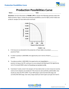 Production-Possiblities-Curve- Worksheet