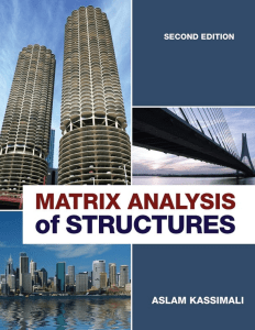 Aslam Kassimali Matrix Analysis of Structure