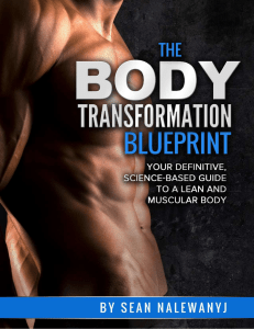 Body Transformation Blueprint,Sean Nalewanyj