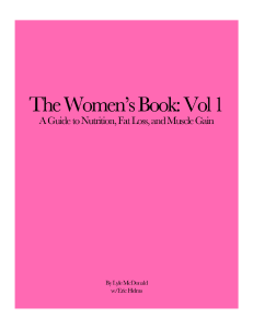 The Womens book  Volume 1