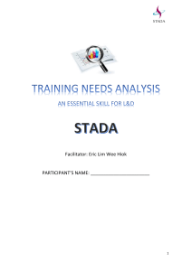 Training Needs Analysis: A Guide to Skills Gap Assessment