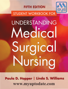 UNDERSTANDING Medical Surgical Nursing (www.uptodate.com)