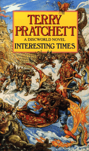 (DISCWORLD) TERRY PRATCHETT - INTERESTING TIMES -CORGI BOOKS (1995)