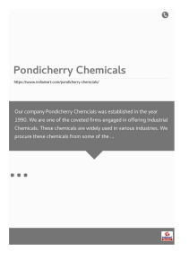 pondicherry-chemicals