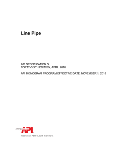 API-Spec-5l-46th-Apr-2018-Line-Pipe