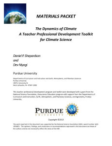 Carbon Cycle game materials-packet