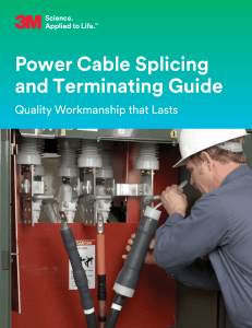 POWER CABLE SPLICING