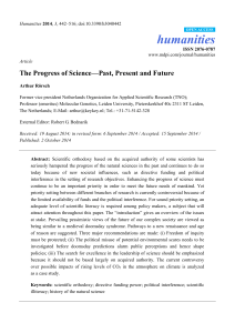 The Progress of Science-Past Present and Future