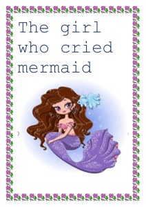 The girl who cried mermaid