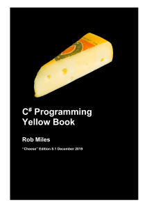 C# Yellow book