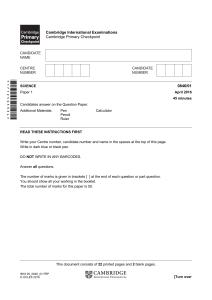 Primary-Checkpoint-Science-0846-April-2016-Paper-1