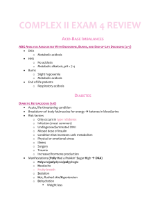 CC II Exam 4 Review